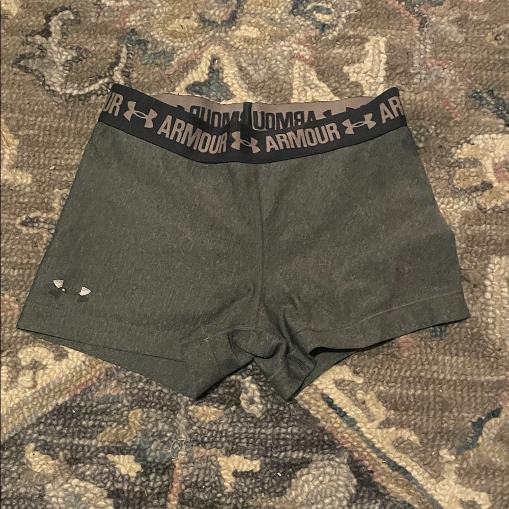 Under Armour Women's Dark Gray Athletic Shorts